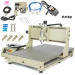 Usb 4 Axis Cnc 6090 Router Engraver Vfd 3D Engraving Milling Machine Drill 2200W. Fixed Price $1963.60.