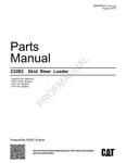 Caterpillar 232B2 Skid Steer Loader Parts Catalog Manual SEBP4633. Fixed Price $139.00.