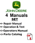 550J John Deere Loader Manual Repair Service Owner Operator Test Parts Pdf Usb. Fixed Price $44.99.