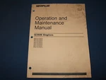 Caterpillar G3500 Engine Operation & Maintenance Manual. Fixed Price $29.99.