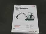 Terex TC29 Mini Excavator Parts Manual Exploded View Diagram Book. Fixed Price $69.87.