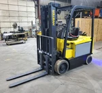 2018 Hyster E65XN-36, 6500LB Cap 48V Electric Forklift. Fixed Price $11485.00.