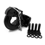 15-TON Heavy Duty Pintle Hook Rigid Mount Hitch Trailer Towing -black Powder Coa. Fixed Price $63.94.