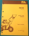 Fiatallis FR20 Wheel Loader Bucket & Chassis Service Repair Workshop Manual. Fixed Price $24.99.