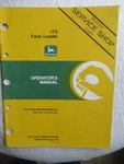 John Deere 175 Farm Loaders Operator's Manual 1840 2240 820 920 2750 2350. Fixed Price $24.99.