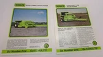 Two Old 1991 Schulte Pages RS600 Reel Type And RS320 Jumbo Rock Pickers Free S/h. Fixed Price $20.00.