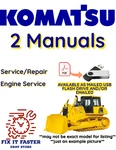 Komatsu D66S-1 Bulldozer Service Engine Repair Shop Manual Pdf On Usb. Fixed Price $30.00.