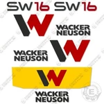 Fits Wacker Neuson SW16 Decal Kit Skid Steer - 7 Year Outdoor 3M Vinyl!. Fixed Price $144.95.