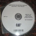 Caterpillar 305.5E2 Excavator Parts Manual Book S/n CR500001-UP SEBP7619. Fixed Price $59.99.