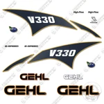 Fits Gehl V330 Decal Kit Skid Steer - 7 Year Outdoor 3M Vinyl!. Fixed Price $194.95.