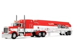 1/64 Peterbilt 389 With 63" Mid-roof Sleeper And Heil Fuel Tank Trailer "busted. Fixed Price $157.19.