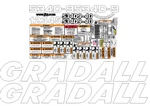 Gradall 534D9-40 Decal Kit 0544001 To 0644118 7 Year Vinyl!. Fixed Price $220.99.