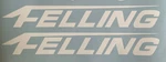 Felling Trailers Decal Kit (set Of 2) White 18 Replacement Stickers. Fixed Price $31.45.