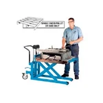 New! Bishamon Skidlift Foot Operated High-lift Truck 1100 Lb. 27 X 42.5!!. Fixed Price $6999.95.