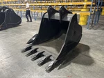 Jcb JS330XD 54" Excavator Toothed Digging Bucket Attachment Bidadoo -new. Fixed Price $5500.00.