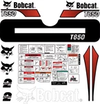 Fits Bobcat T650 Kit Skid Steer / Safety Decals 3M Vinyl Free Shipping. Fixed Price $132.98.