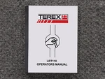 Terex LRT110 Rough Terrain Crane Owner Operator Maintenance Manual User Guide. Fixed Price $125.67.