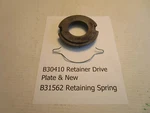 B30410 Retainer For Floor Plate & New B31562 Spring John Deere 71 Planter. Fixed Price $66.00.