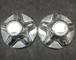 2 Phoenix QT545 Wheel Center Rim Hub Cap Cover Lug Cargo Trailer Chrome. Fixed Price $29.99.