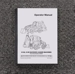 Jcb 210S 212S Backhoe Loader Owner Operator User Guide Manual Sn 903000 & Up. Fixed Price $104.49.