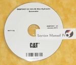 SEBP5957 Caterpillar 303.5E Mini Hydraulic Excavator Parts Manual Book Cd. Rky. Fixed Price $89.00.