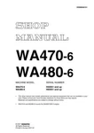 Komatsu WA470-6, WA480-6 Wheel Loader Service Manual. Fixed Price $59.00.