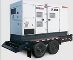Airman Powerpro SDG150S 132KW Trailer Mounted Diesel Generator - Tier. Fixed Price $44500.00.