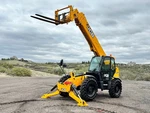 2023 Jcb 510-55TC 56' 10K Telescopic Reach Forklift Cab Telehandler Bidadoo. Fixed Price $85000.00.