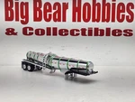 New 1/64 Dcp Chrome/black/green Bands Tandem Axle Polar Deep Drop Tanker Trailer. Fixed Price $46.00.