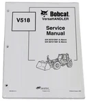 Bobcat V518 Telehandler Service Manual Shop Repair Book Part Number # 6902406. Fixed Price $72.91.
