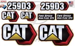 Fits Cat 259D3 High Flow Decal Kit Skid Steer 3M Vinyl Free Shipping. Fixed Price $178.95.