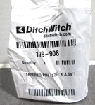 Ditch Witch Tapered Pin 179-908 1.25" X 3.54" Sealed New Oem Geniune Free Ship. Fixed Price $37.35.