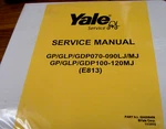 Yale GLP070MJ & GLP090MJ Forklift Truck Service Repair Manual 524208469. Fixed Price $124.74.