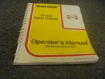 Blaw Knox PF-410 Paver Finisher Owner Operator Maintenance Service Manual Xo. Fixed Price $123.94.