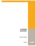 Case CX225SR Excavator Parts Catalog Manual Exploded View Diagrams Book. Fixed Price $59.00.