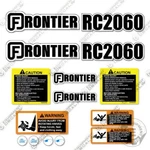Fits Frontier RC2060 Decal Kit Tractor Rotor Tiller - 7 Year Outdoor 3M Vinyl!. Fixed Price $59.95.