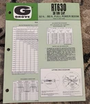 Grove RT630 Hydraulic Crane Brochure AMIL25. Fixed Price $21.99.
