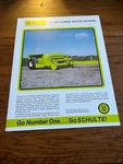 Schulte RS320 Jumbo Rock Picker Brochure Fcca. Fixed Price $21.99.