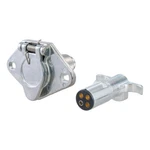 Curt 58671 Universal 4-WAY Round Connector Plug & Socket. Fixed Price $33.45.