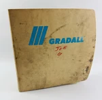 Vintage Gradall G3WD Hydraulic Excavator Master Service & Operator Manual Binder. Fixed Price $208.25.