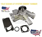 2080681 Hyster H50XT 524248127 Yale With Yanmar 2.5L 3.5L Water Pump BA033. Fixed Price $127.50.