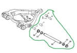 John Deere Updated Load Control Shaft/bushing Kit 4010 Early 4020. Fixed Price $269.99.