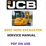 Jcb 8065 Mini Excavator Service Repair Shop Manual Pdf Usb. Fixed Price $25.00.