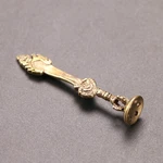 Retro Sword Carving Smoking Pipe Tamper Tobacco Tamping Tool Press Artware Brass. Fixed Price $10.78.