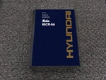 Hyundai Excavator Robex 60CR-9A Parts Catalog Manual. Fixed Price $153.86.