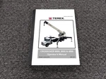 Terex Crossover 6000 5000 4500 Boom Truck Crane Owner Operator Manual User Guide. Fixed Price $139.30.