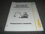 Gehl GE272 GE292 GE342 GE362 Crawler Excavator Owner Operator Manual 908125 Xz. Fixed Price $147.77.