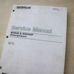 Cat NOR30P Electric Stock Order Picker Forklift Service Shop Repair Manual. Fixed Price $125.00.