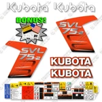Fits Kubota Svl 75-2 New Kit Skid Steer Decals Year 3M Vinyl. Fixed Price $139.95.