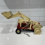 Vtg Ford 4040 Industrial Tractor Front End Loader Toy Incomplete Parts. Fixed Price $34.50.